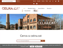 Tablet Screenshot of celra.cat